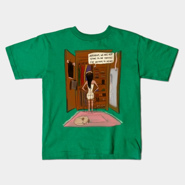 Abraham's Life Kids T-Shirt by Kein Design